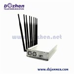 Celluar 3G 4G 5G Cell phone WiFi Signal Jammer Indoor use Adjustable Powerful