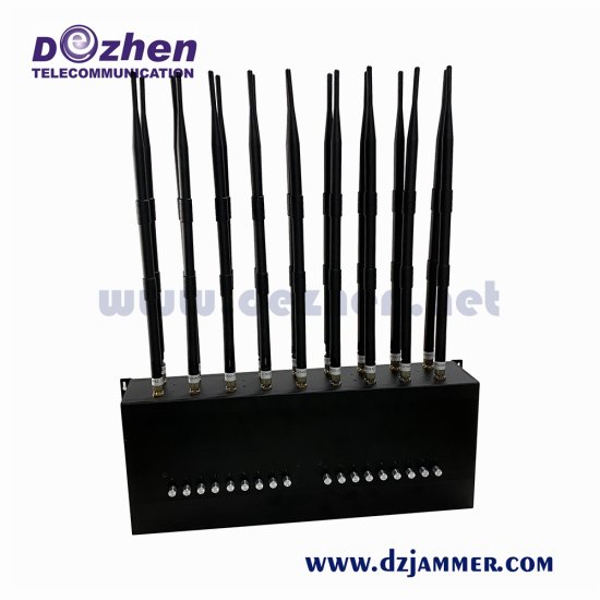 Indoor 18 Bands All Wireless Signal Jammer Blocking Range up to 50 Meters - Click Image to Close