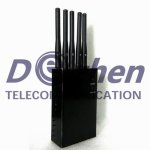 5 Watt 3G GSM CDMA Broad Spectrum 5 Bands Mobile Phone Signal Jammer