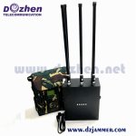 5g Backpack Signal Jammer Manpack 5 Bands Portable Cell Phone Signal Type for Police 90 Watt