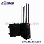 Anti Uav Drone Signal Jammer Shooting Remote Control 2.5km Outdoor Installation