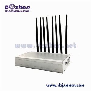 Celluar 3G 4G 5G Cell phone WiFi Signal Jammer Indoor use Adjustable Powerful