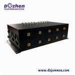 10 bands Adjustable All Mobile Phone & WIFI GPS Signal Jammer