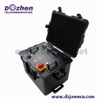 8 Bands Jamming Range 1000-3000+ Meters 5.8GHz / 2.4GHz ,GPS Jammer Drone jammer Max 185W