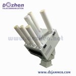 Built-in Antenna/Battery Anti-Uav Drone Jammer WIFI GPS Jammer Gun type 1000 meters