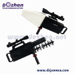 Portable Drone Signal Jammer with Built-in Antennas and Battery 3 Channels