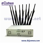 16 Band Desktop cell phone GSM 4G WiFi VHF Radio All Band Jammer