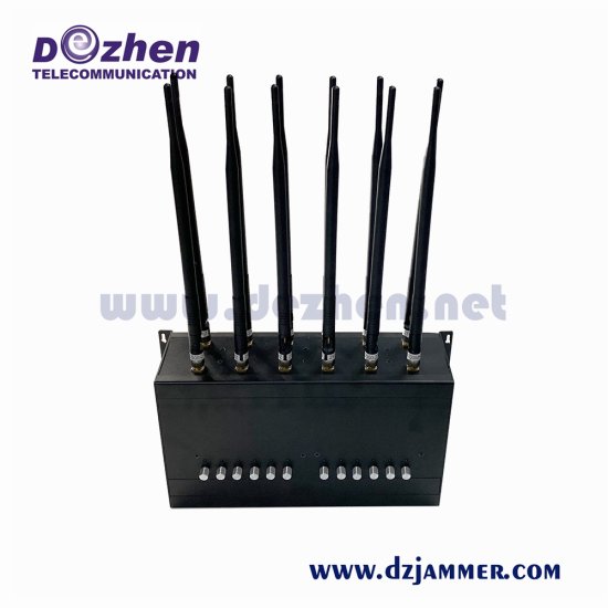 Adjustable GSM 4G 5G GPS 315/433MHz Cell Phone Signal Jammer