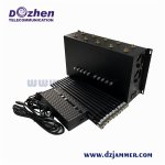 10 bands Adjustable All Mobile Phone & WIFI GPS Signal Jammer