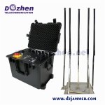 200M High Power GPS WIFI Cell Phone Signal VIP Protection Security Backpack Jammer