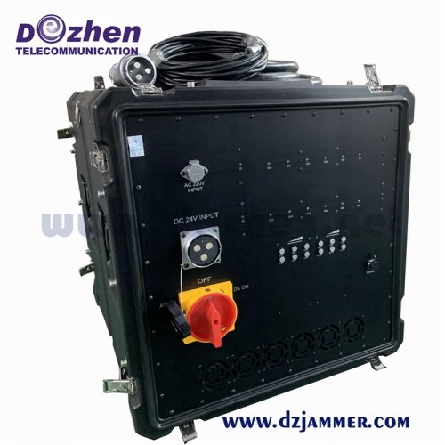 Oil Gas Base Station Anti-Uav Mobile Phone Vehicle Jammer 12 bands 500 Watt