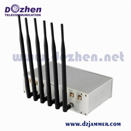 6 Antenna 18W High Power315MHz 433MHz Indoor Desktop Jammer