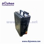 High Power RF Prison Portable Signal Jammer 2100-2170 MHZ 30-200 MHZ