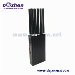 10 Antenna 10W WiFi 3G 4G GPS Cell Phone Handheld Signal Jammer