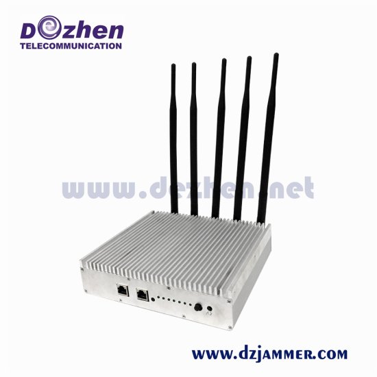 GSM 3G 4G 5G LTE Cell Phone Signal Jammer Indoor use - Click Image to Close