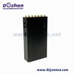 12 Channels Worldwide Cell Phone Signal Jammer Blocking CDMA GSM DCS PCS 3G 4G WiFi GPS 12 Watt Handheld Jammer