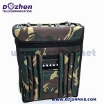 90W Military Waterproof High Power 5 Bands GPS WiFi5.8g Drone Signal Backpack Jammer