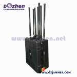 GPS WiFi Portable Signal Jammer Pelican Case RF Bomb Cellphone Signal Blocker