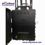 GSM RF Blocking 500 Meters Portable Cell Phone 8 Bands Signal Jammer