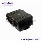 Mobile Phone 700W  Portable Signal Jammer Multi - Band Walky - Talky Output Power Selectable 14 Bands