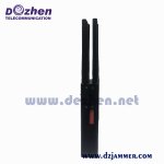 Newest 8 Antenna Handheld Type 3G 4GLTE 4GWIMAX Cell Phone Signal Jammer 8Watt