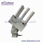 Built-in Antenna/Battery Anti-Uav Drone Jammer WIFI GPS Jammer Gun type 1000 meters