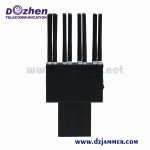 Handheld 18 Bands Omni-Antenna Adjustable All Cell Phone GSM CDMA 3G 4G 5g WiFi GPS VHF UHF Lojack Wireless Signal Jammer