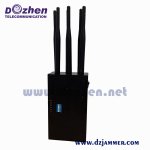 Handheld 6 Bands All CellPhone and GPS Signal Jammer 6 watt