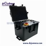 8 Bands Jamming Range 1000-3000+ Meters 5.8GHz / 2.4GHz ,GPS Jammer Drone jammer Max 185W