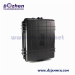 600W RF Cell Phone Reception Blocker CE/FCC Approval ,10 Bands Cell Phone Military Portable Signal Jammer