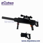 WiFi GPS Rifle Anti Drone up to 2000 Meters Drone Gun-Type Drone Jammer