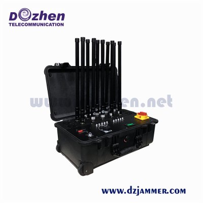Electronic Signal Jammer 20-6000 MHz Customized Frequency , CE Cell Phone Signal Blocker