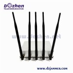 5 Band Adjustable 3G 4G Cellphone Jammer with Remote Control