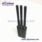 3 Bands 3 Watt CDMA Portable Mobile Signal Jammer Hand Held Cell Phone Jammer