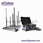 3G 4G 5G Drone Signal Jammer Prison Uav Blocker Cellphone Wi-Fi 2.4G Bluetooth