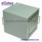 Waterproof All frequency Cellphone/GPS/Lojack/VHF/Ufh/5g Signal Jammer with 13 Bands up to 1000 meters