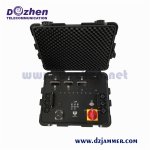 8 Bands Jamming Range 1000-3000+ Meters 5.8GHz / 2.4GHz ,GPS Jammer Drone jammer Max 185W