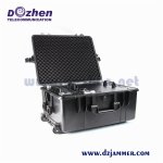 600W RF Cell Phone Reception Blocker CE/FCC Approval ,10 Bands Cell Phone Military Portable Signal Jammer