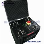 800w 8 Bands Vehicle Jammer Customized Frequency Designed For Cell Phones