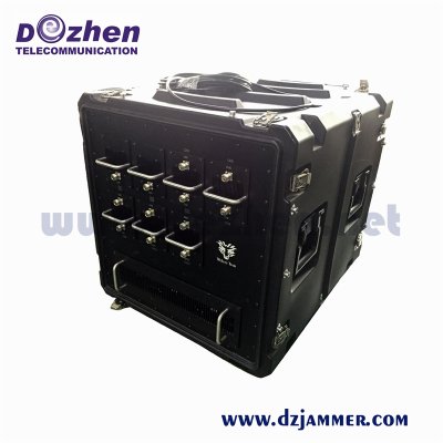 VIP Protection Electronic Signal Jammer , Vehicle Convoy Bomb Jammer Weather Proof