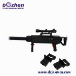 WiFi GPS Rifle Anti Drone up to 2000 Meters Drone Gun-Type Drone Jammer